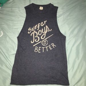 “Surfer Boys Do It Better” tank